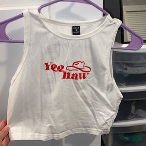 Yee Haw Crop Top